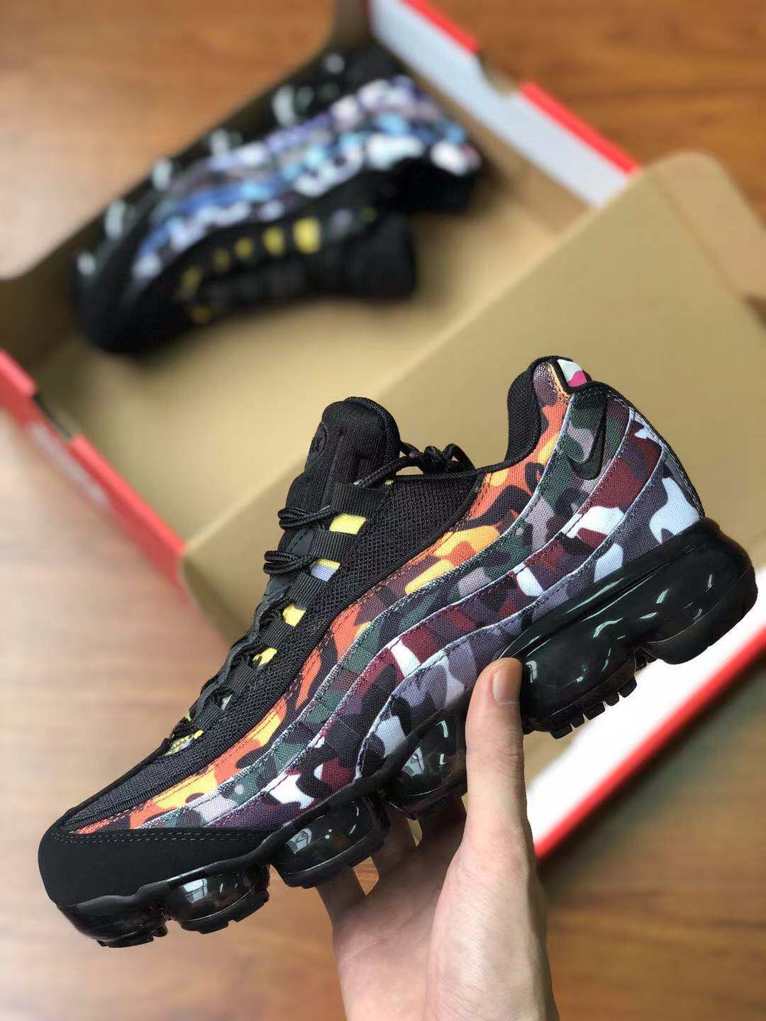 Nike Air VaporMax 95 Black Orange Shoes